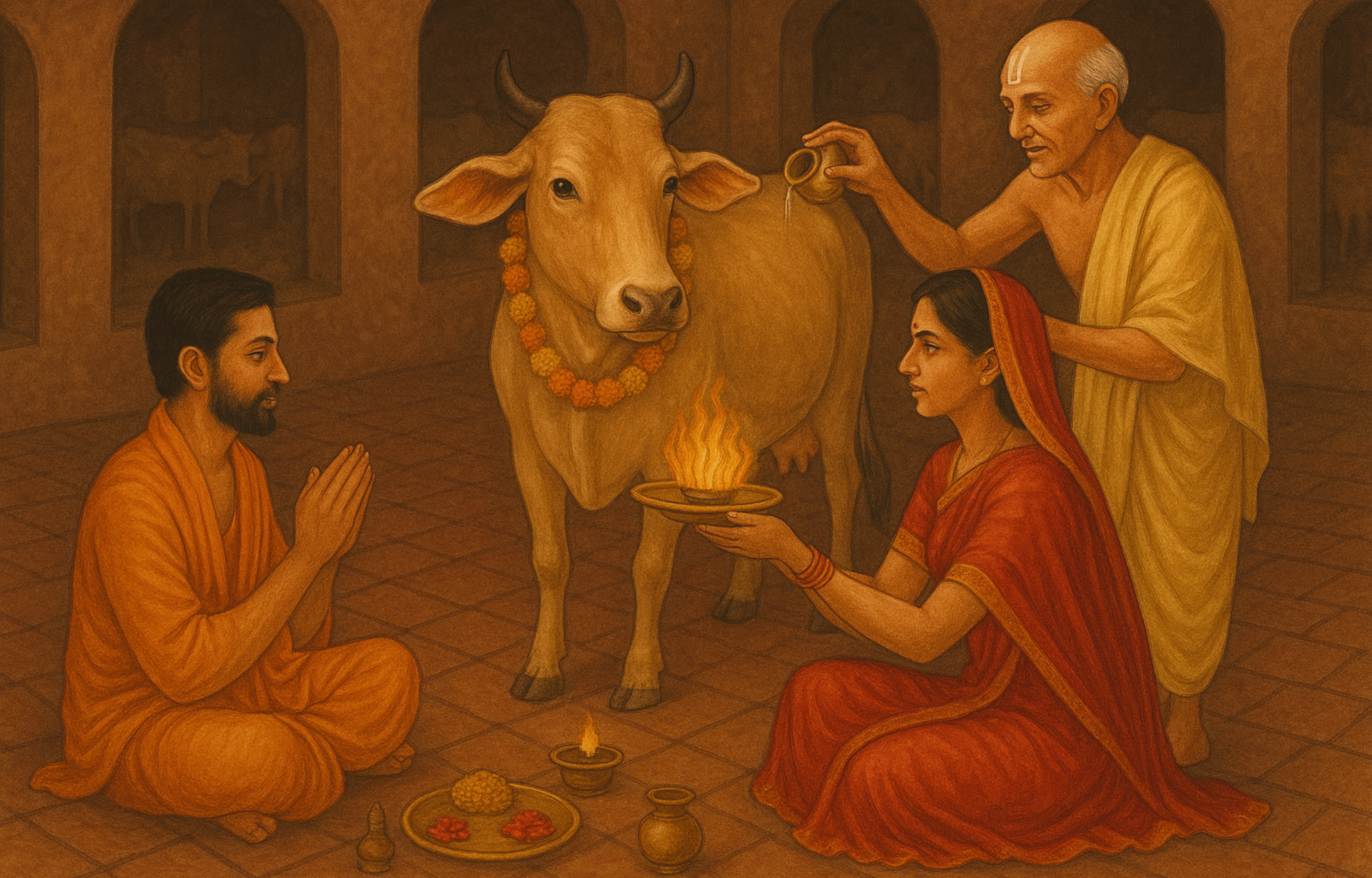 Gupt Navaratri Mein Gau Seva